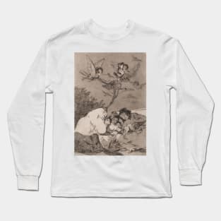 All Will Fall by Francisco Goya Long Sleeve T-Shirt